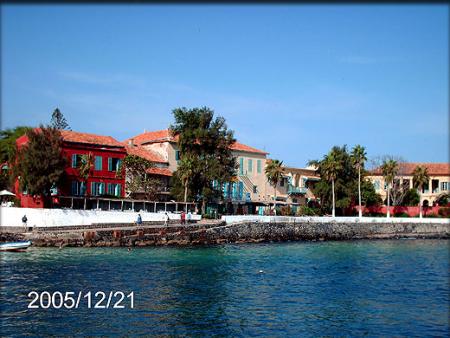 gorée de la est partie une longue histoire de noir.....